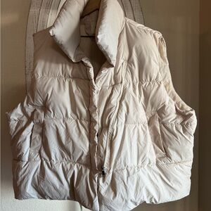 Trendy Boutique Cream Puffer Vest #14